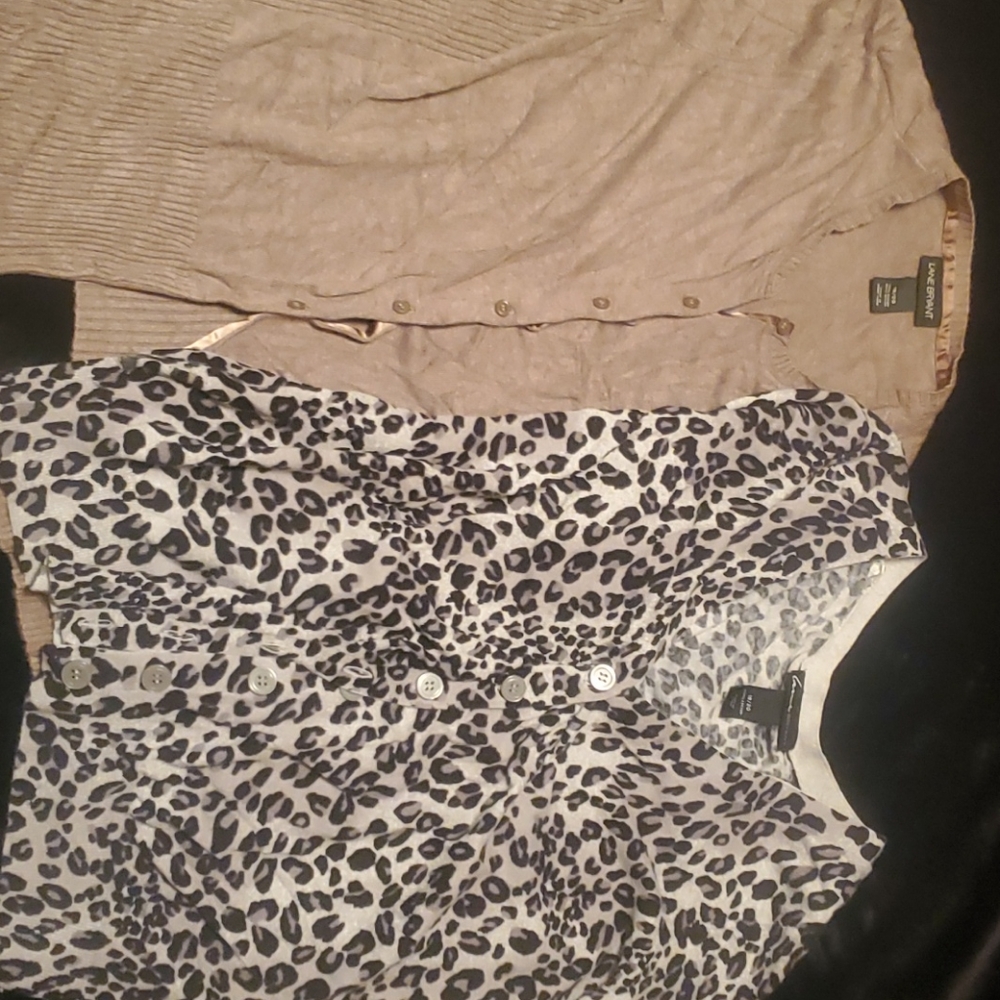 Two for 8 button front sweater cardigans